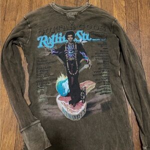 The Rolling Stones Olive Long Sleeve Tee
